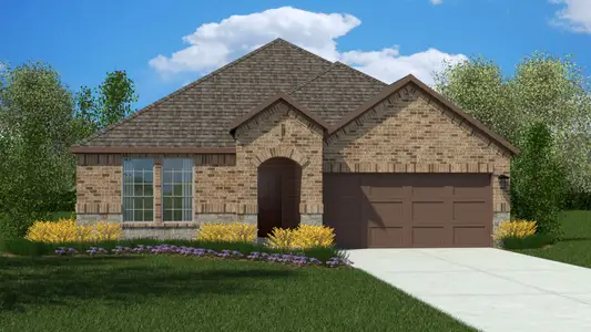 New construction Single-Family house 10836 Bloodstone Dr, Fort Worth, TX 76036 plan Kingbird - image
