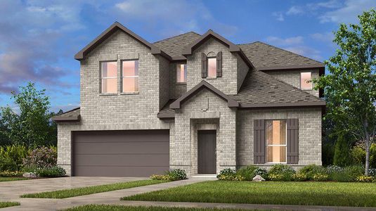 New construction Single-Family house 316 Belanger Canyon Dr, Liberty Hill, TX 78642 plan Bordeaux - image