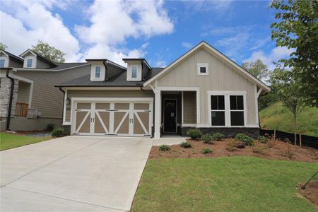 New construction Single-Family house 5145 Aster Bnd, Canton, GA 30114 The Montage- photo 0