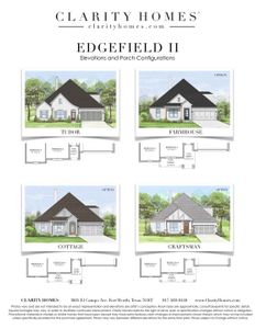 New construction Single-Family house 1144 Bailey Ranch Rd, Aledo, TX 76008 plan Edgefield I & II - image 4