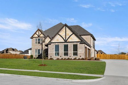 New construction Single-Family house 290 Cheyenne Mountain Dr, Ovilla, TX 75154 plan Broadcrest FSW (w/Media or Opt 6th BR) - image