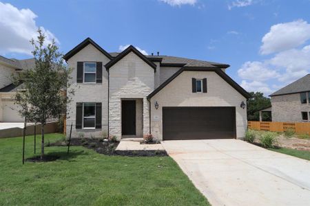 New construction Single-Family house 321 Terrene Trl, Georgetown, TX 78628 Terracotta- photo 0