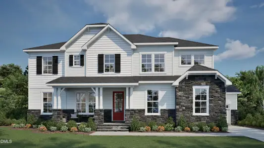 New construction Single-Family house 195 Isabelle Valley Dr, Zebulon, NC 27597 - image