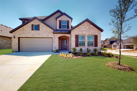 New construction Single-Family house 3917 Yarrow Dr, Argyle, TX 76226 plan Barbosa - 40' Smart Series - image