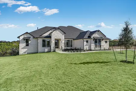 New construction Single-Family house 520 Wonderstruck, Liberty Hill, TX 78642 plan Santa Barbara II - image