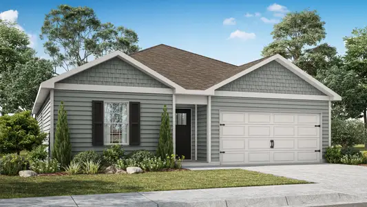 New construction Single-Family house 1304 Grassy Plains Pass, Lewisburg, TN 37091 plan Freeport II - image