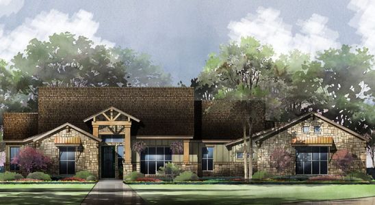 New construction Single-Family house 995 Belle Oaks Blvd, Bulverde, TX 78163 plan Cologne - image