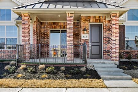 New construction Townhouse house 614 Tall Grass Trl, Wylie, TX 75098 Dublin- photo 3 3