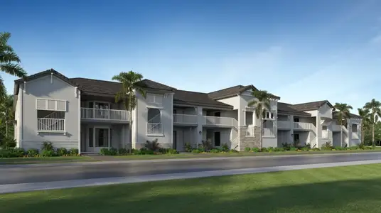 New construction Multi-Family house 19007 Scallop Lp, Unit 206, Lakewood Ranch, FL 34211 plan Diangelo II - image