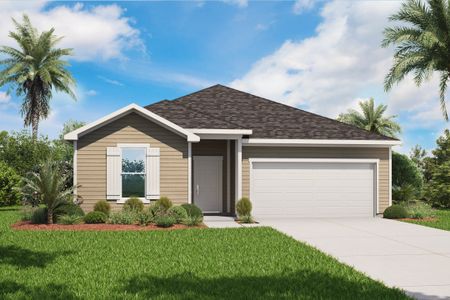 New construction Single-Family house 40 Prairie Ln, Palm Coast, FL 32137 Landmark Series - Flagler- photo 0