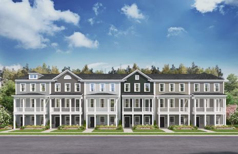 New construction Townhouse house 12718 Downs Cir, Pineville, NC 28134 plan Hayworth II - image