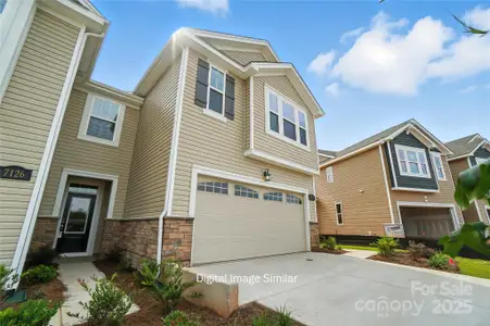 New construction Townhouse house 7024 Hodges Meadow Ln, Charlotte, NC 28213 plan Briana - image