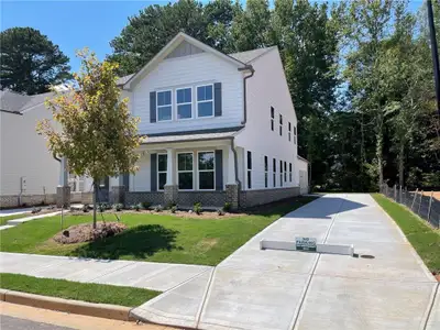 New construction Single-Family house 3402 Wild Clary Court, Buford, GA 30519 Chestnut II- photo 0