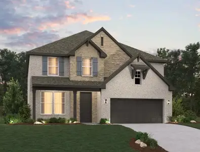 New construction Single-Family house 649 Tyronza Dr, Justin, TX 76247 plan Caldwell - image