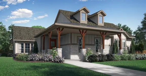 New construction Single-Family house 7419 Boyd Haven Dr, Austin, TX 78744 plan Piazza - image