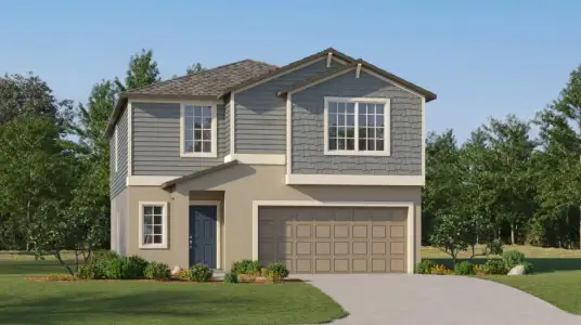 New construction Single-Family house 7304 Rainbow Bay Pl, Parrish, FL 34219 plan Boston - image