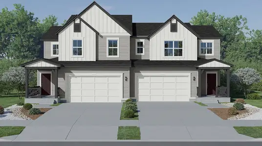 New construction Duplex house 2002 Crested Lark St, Fort Collins, CO 80528 plan Meridian - image