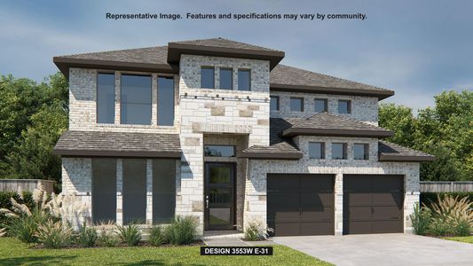 New construction Single-Family house 317 Gary Wayne Dr, Liberty Hill, TX 78642 plan 3553W - image