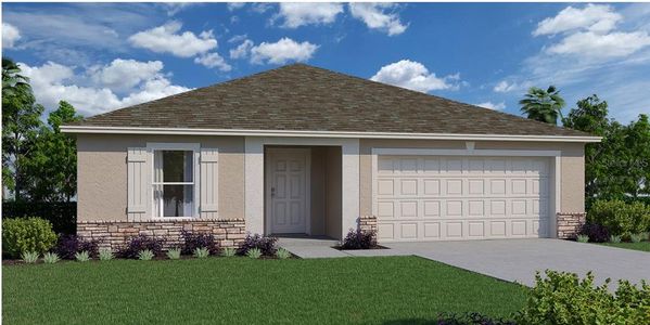 New construction Single-Family house 307 Huron Drive, Poinciana, FL 34759 King- photo 0