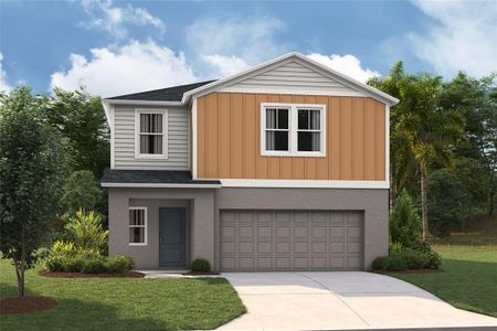 New construction Single-Family house 4579 Riverbend Blvd, Haines City, FL 33844 - image