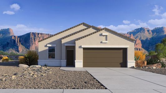 New construction Single-Family house 28223 North Ice Cavern Lane, San Tan Valley, AZ 85143 - photo 0