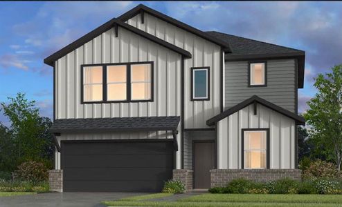 New construction Single-Family house 1425 Mustang Canyon Dr, Fort Worth, TX 76052 plan Verbena - image