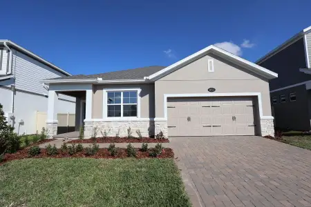New construction Single-Family house 6711 Yellow Warbler Bnd, St. Cloud, FL 34773 plan Capistrano II - image