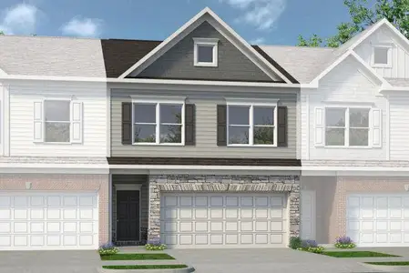 New construction Townhouse house 1200 Elowen Dr, Unit 114, Austell, GA 30168 - image