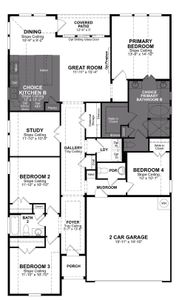 New construction Single-Family house 4318 Garden Lndg, Schertz, TX 78124 plan Guadalupe - image