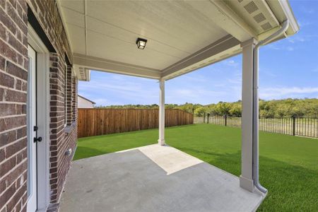 New construction Single-Family house 1644 Gracehill Way, Forney, TX 75126 Blanton Homeplan- photo 24 24