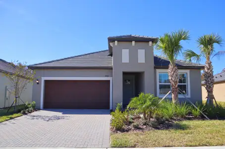 New construction Single-Family house 9787 Minnow Ray Dr, Land O' Lakes, FL 34638 plan Sunburst II - image