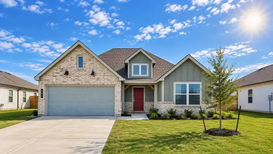 New construction Single-Family house 281 Combine Rd, Snook, TX 77878 plan Denton - image