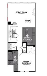 Beazer Homes Bayside Caspian Floorplan.