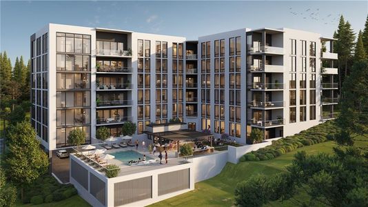 New construction Condo house 135 Cliftwood Dr Ne, Unit 206, Sandy Springs, GA 30328 - image
