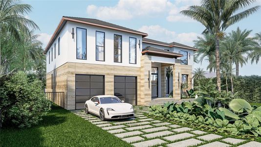 New construction Single-Family house 3207 Robbins Rd, Pompano Beach, FL 33062 - image