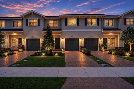 New construction Townhouse house 4825 Dillion St, Lake Worth, FL 33463 - image