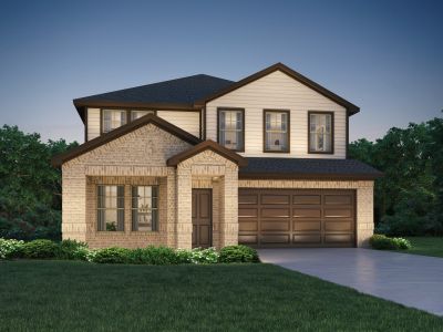 New construction Single-Family house 12038 Hail Harbor Dr, Mont Belvieu, TX 77523 plan The Reynolds (890) - image