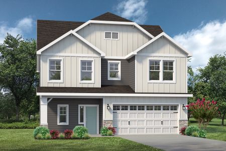 New construction Single-Family house (g) 315 Blaine Ct, Greenville, SC 29607 plan The Harrison - image