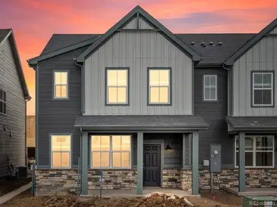 New construction Townhouse house 1622 Riverplace Dr, Unit 1, Windsor, CO 80550 plan The Woodland - image
