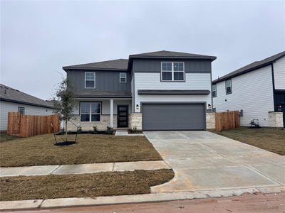 New construction Single-Family house 30203 Fledged Wing Dr, Waller, TX 77484 SINCLAIR- photo 1 1