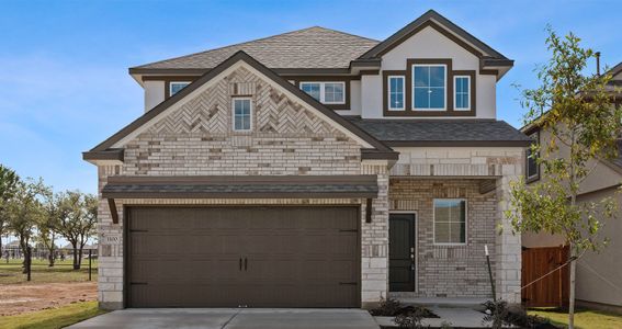 New construction Single-Family house 961 Oak Chase Way, Unit 35, Leander, TX 78641 - photo 0