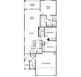 New construction Single-Family house 971 S Paseo Las Vigas, Sahuarita, AZ 85629 plan Garden - image
