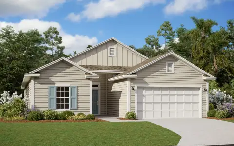 New construction Single-Family house 72 Windmill Palm Wy, Palm Coast, FL 32164 plan Camden - image