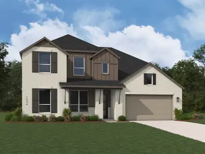 New construction Single-Family house 217 Wintergrass Dr, Waxahachie, TX 75165 plan Millbeck - image