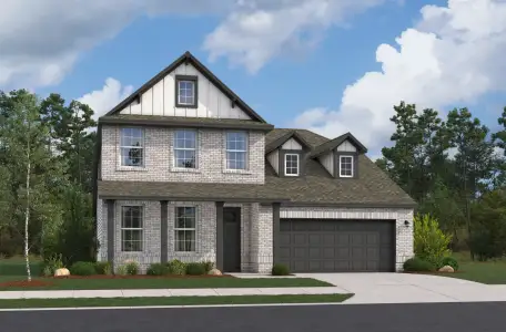 New construction Single-Family house 14423 Inspiration Pt, San Antonio, TX 78253 plan Cascade - image