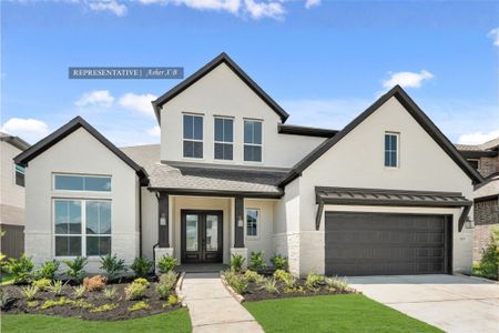New construction Single-Family house 10614 Dina Yellow Dr, Cypress, TX 77433 plan The Asher X - image