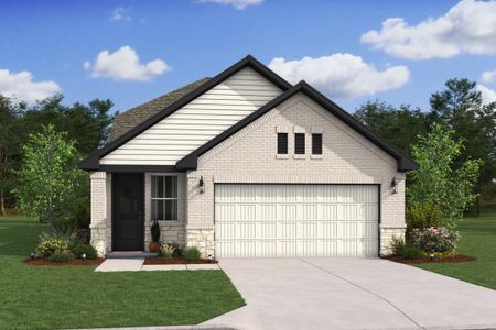 New construction Single-Family house 23635 Gulf Prairie Dr, Katy, TX 77493 plan Scotch Pine - image