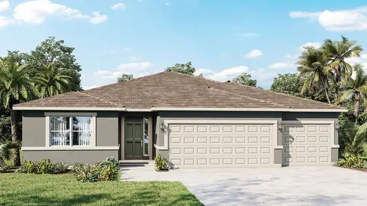 New construction Single-Family house 314 Bracer Wy, Ormond Beach, FL 32174 plan Destin - image