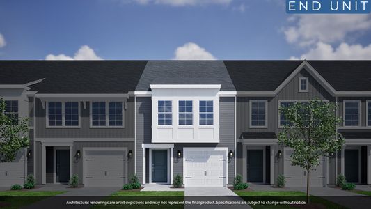 New construction Single-Family house 1058 Tea Rose Ct, Durham, NC 27703 plan Foxglove - image