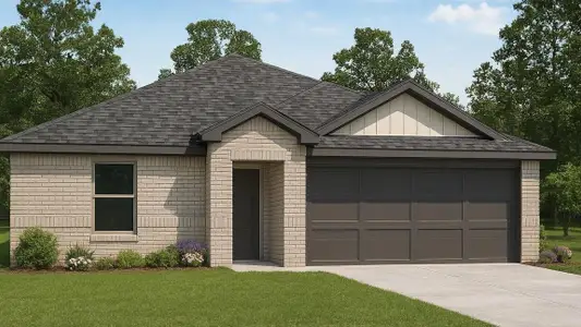New construction Single-Family house 12324 Lexington Heights Dr, Willis, TX 77318 plan Bailey - image